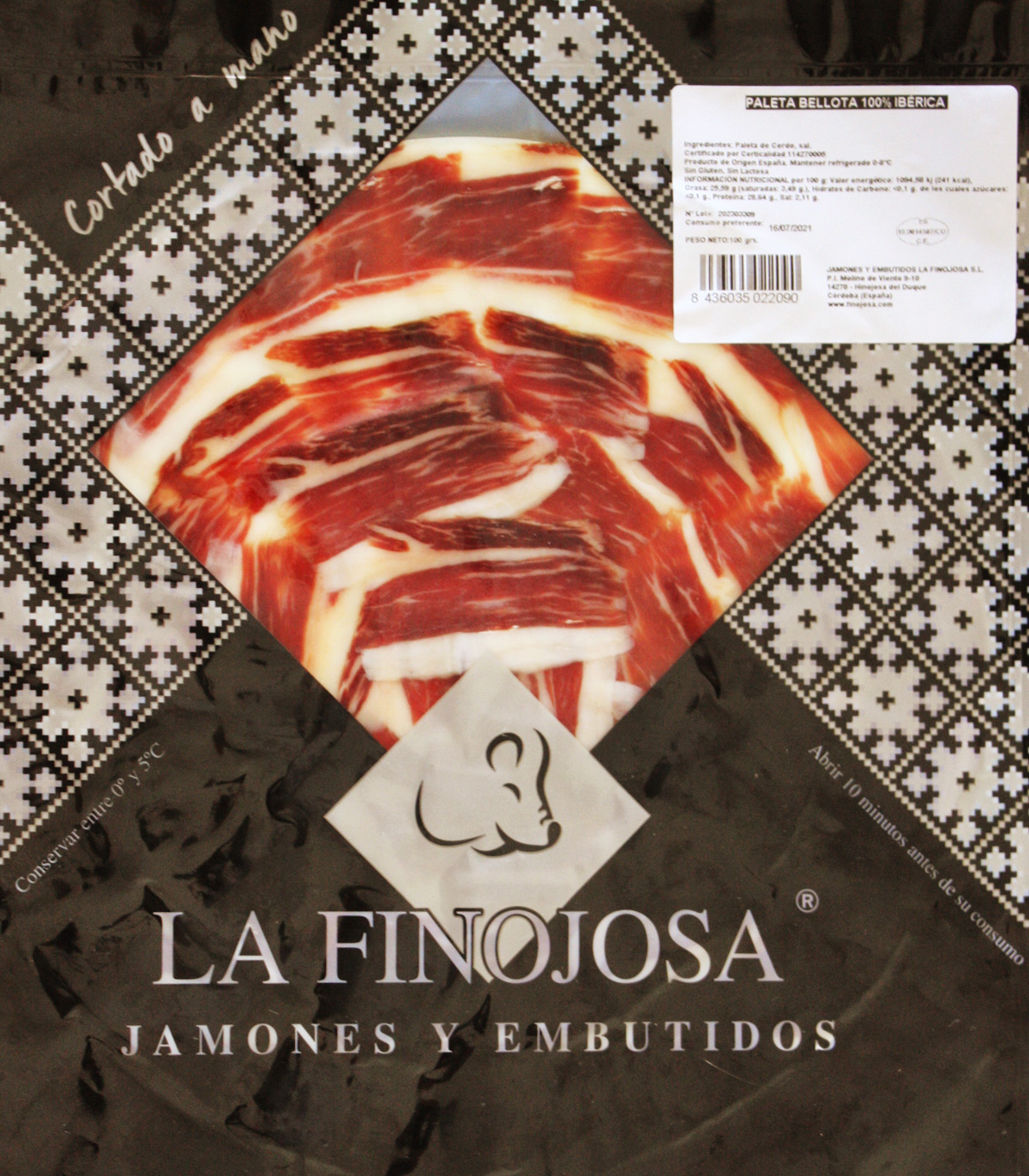 Jamón de bellota 100% ibérico / PATA NEGRA - Los Pedroches